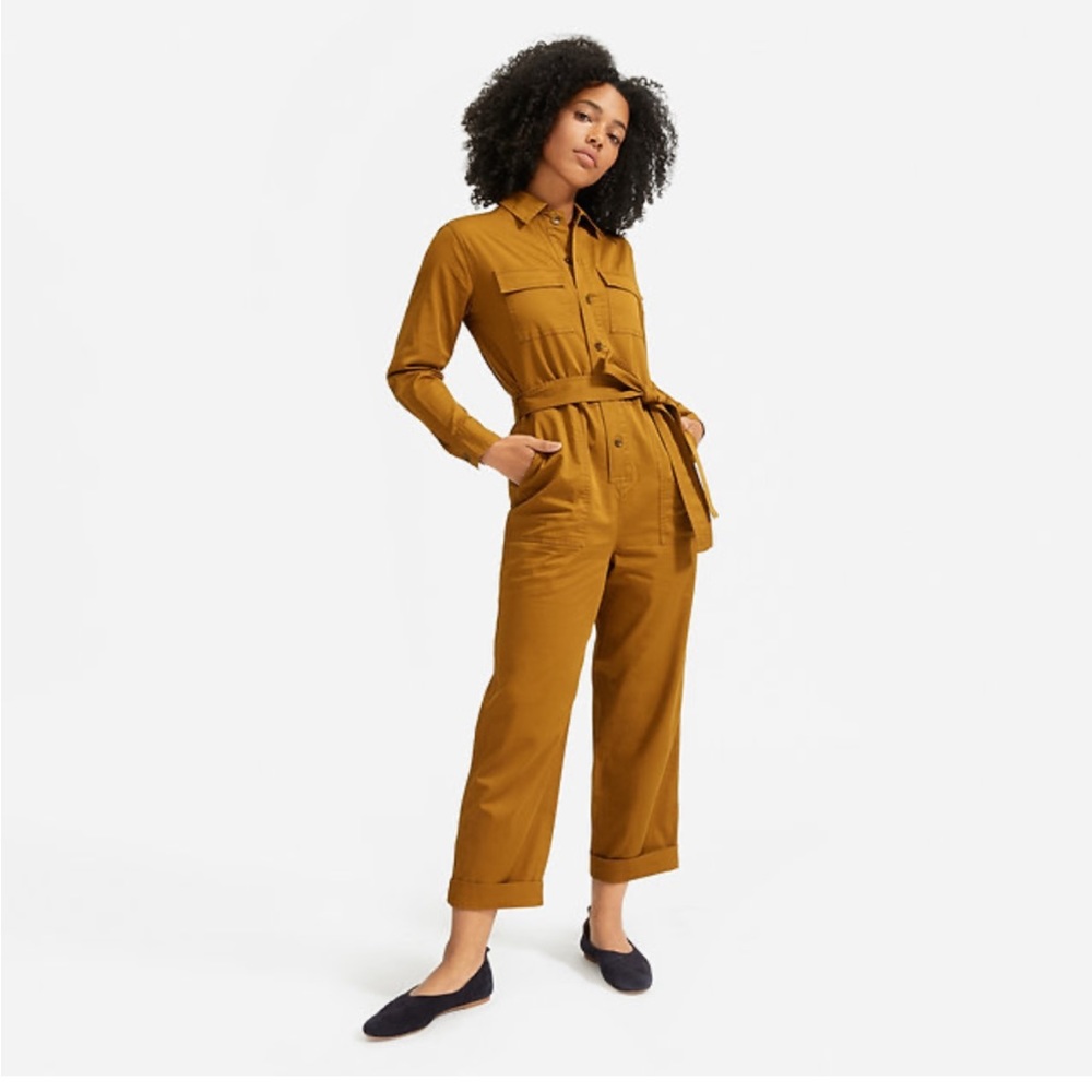 Everlane modern utility jumpsuit